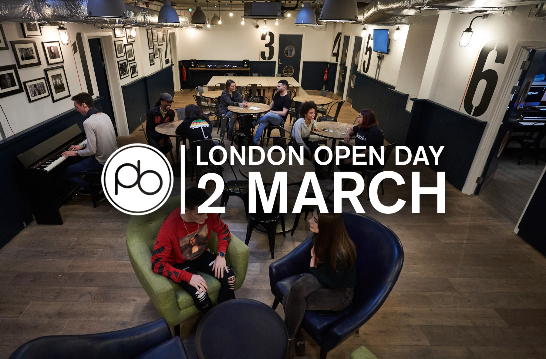 Join Us for a Free Masterclass at Our Open Day 2 March