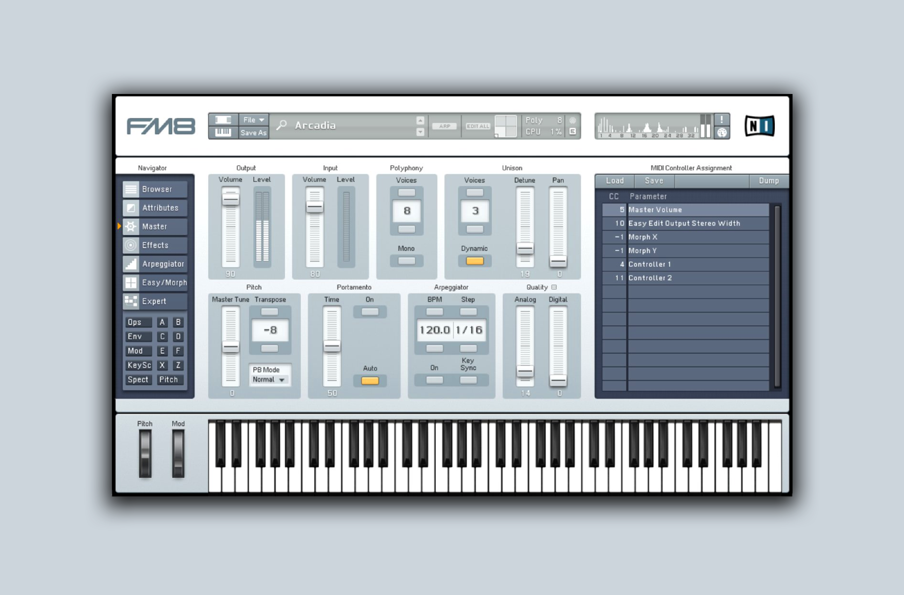 native instruments fm8 soft synth