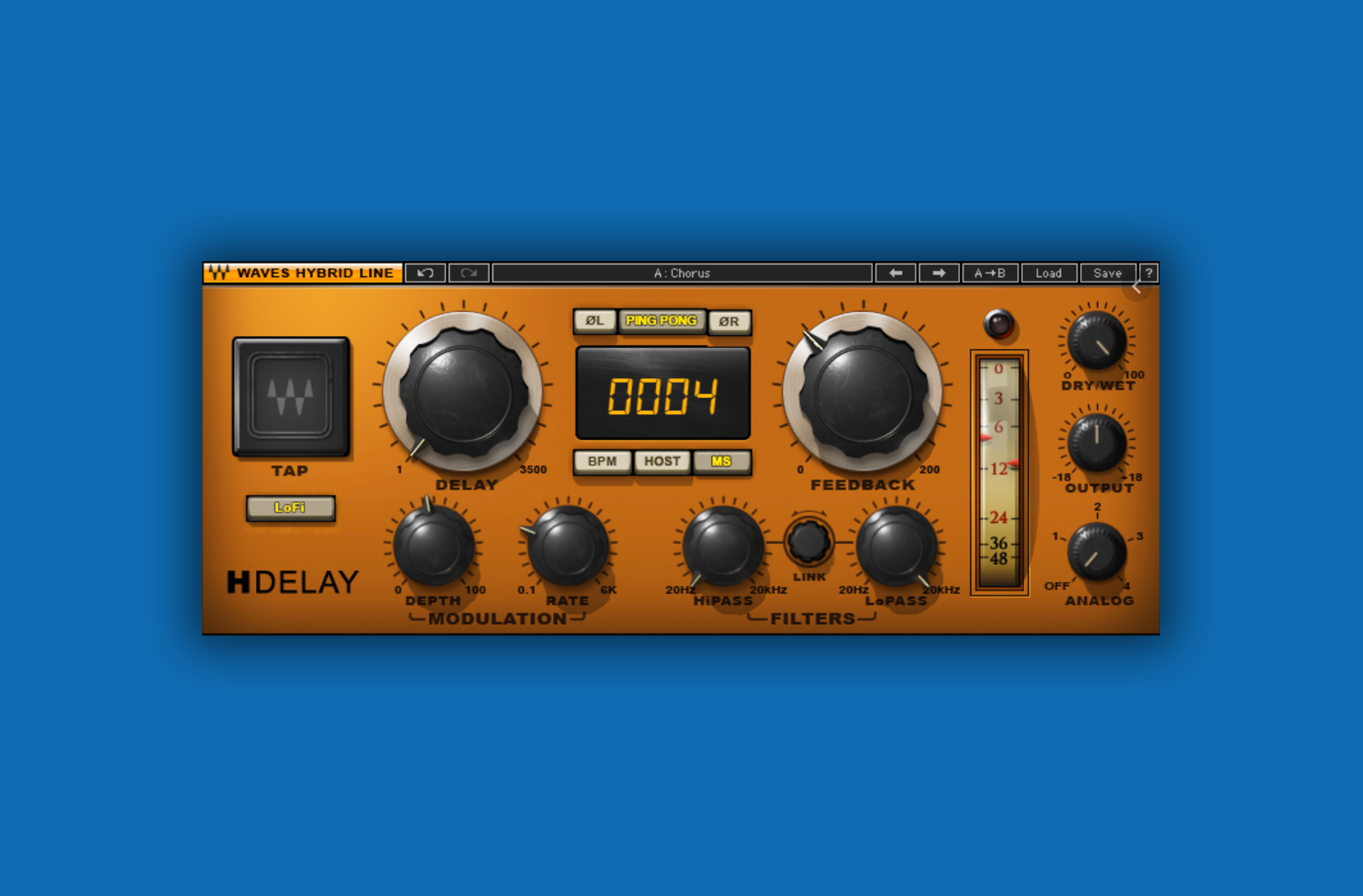 waves h-delay hybrid delay native