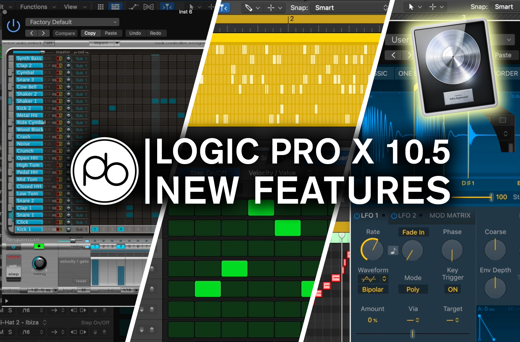 logic pro x 10.5 update download