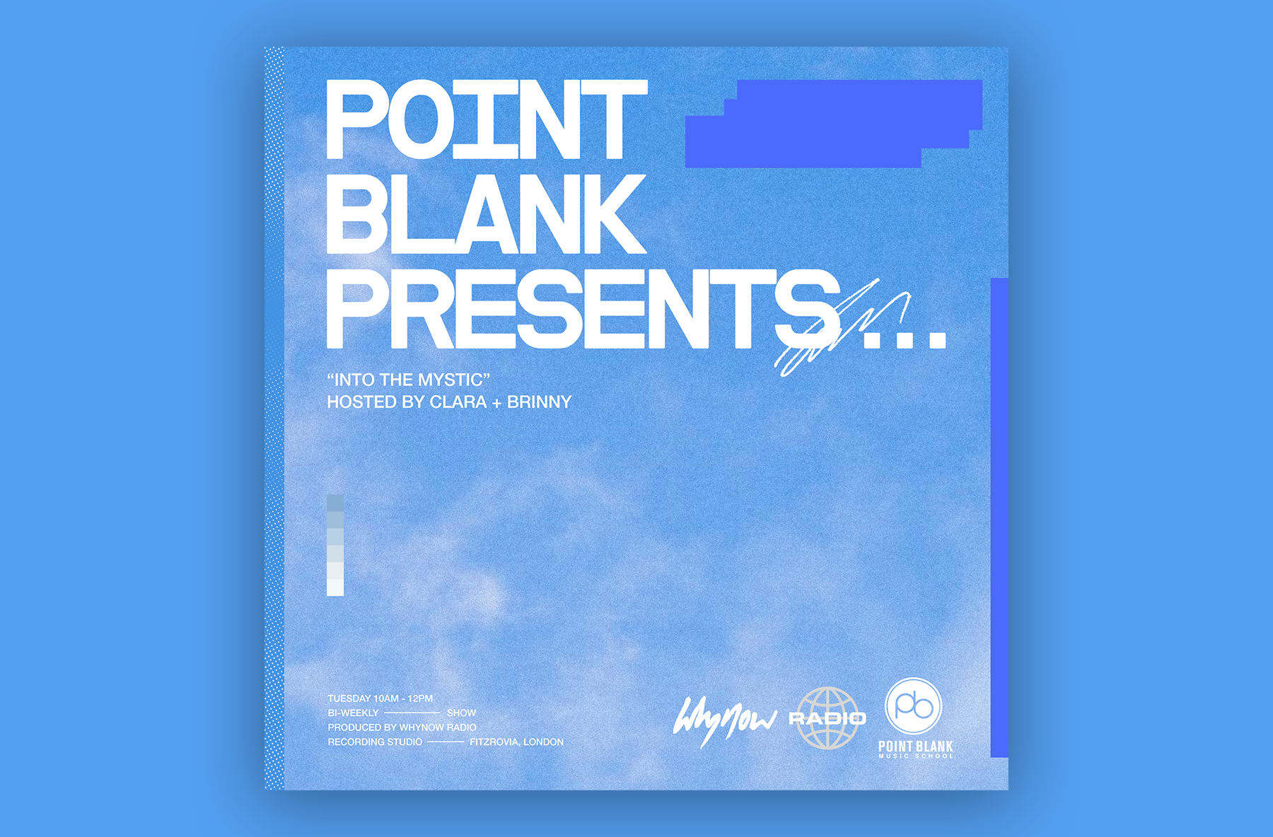 Point Blank Teams with whynow for New Student-led Radio Show Residency