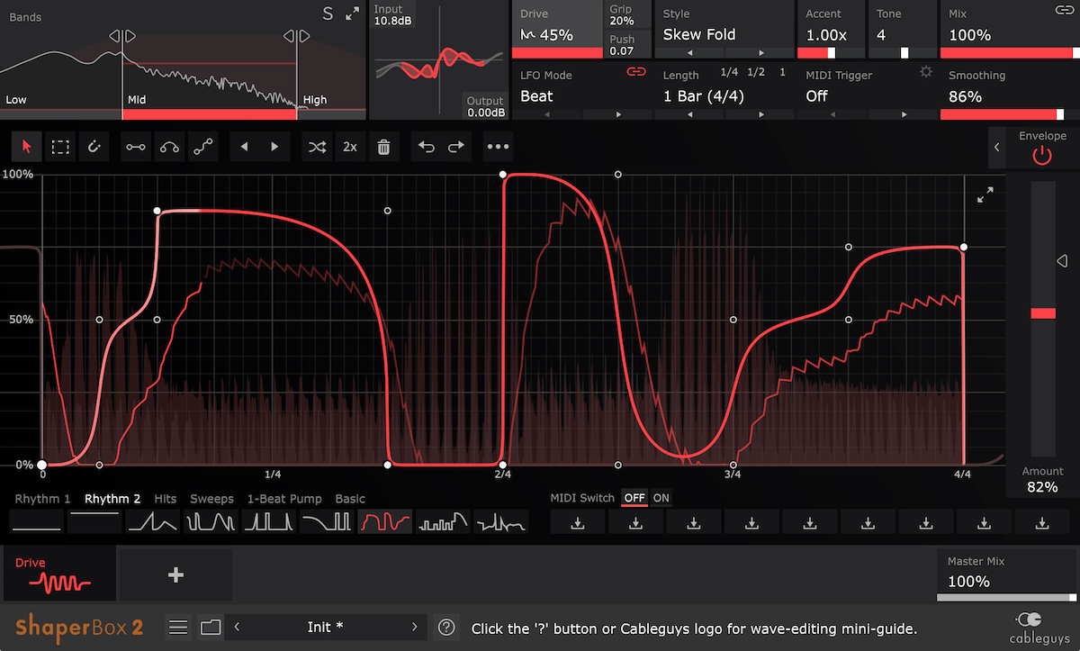 The Best Sound Design Plugins Of 2024 For Music Production   Cableguys DriveShaper Screenshot 