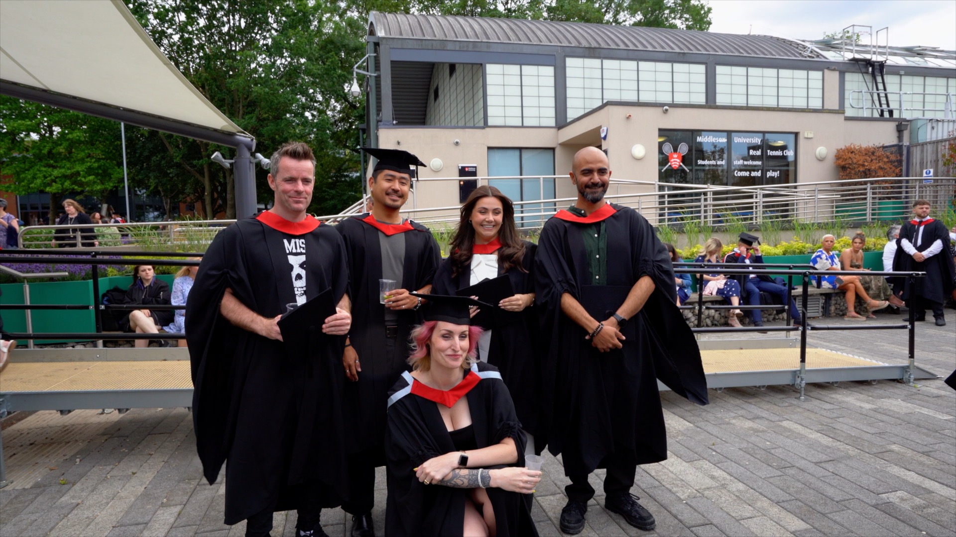 Point Blank’s Degree Students Celebrate Graduation at Middlesex University