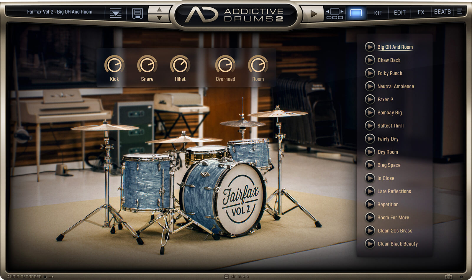 Electronic drum outlet vst