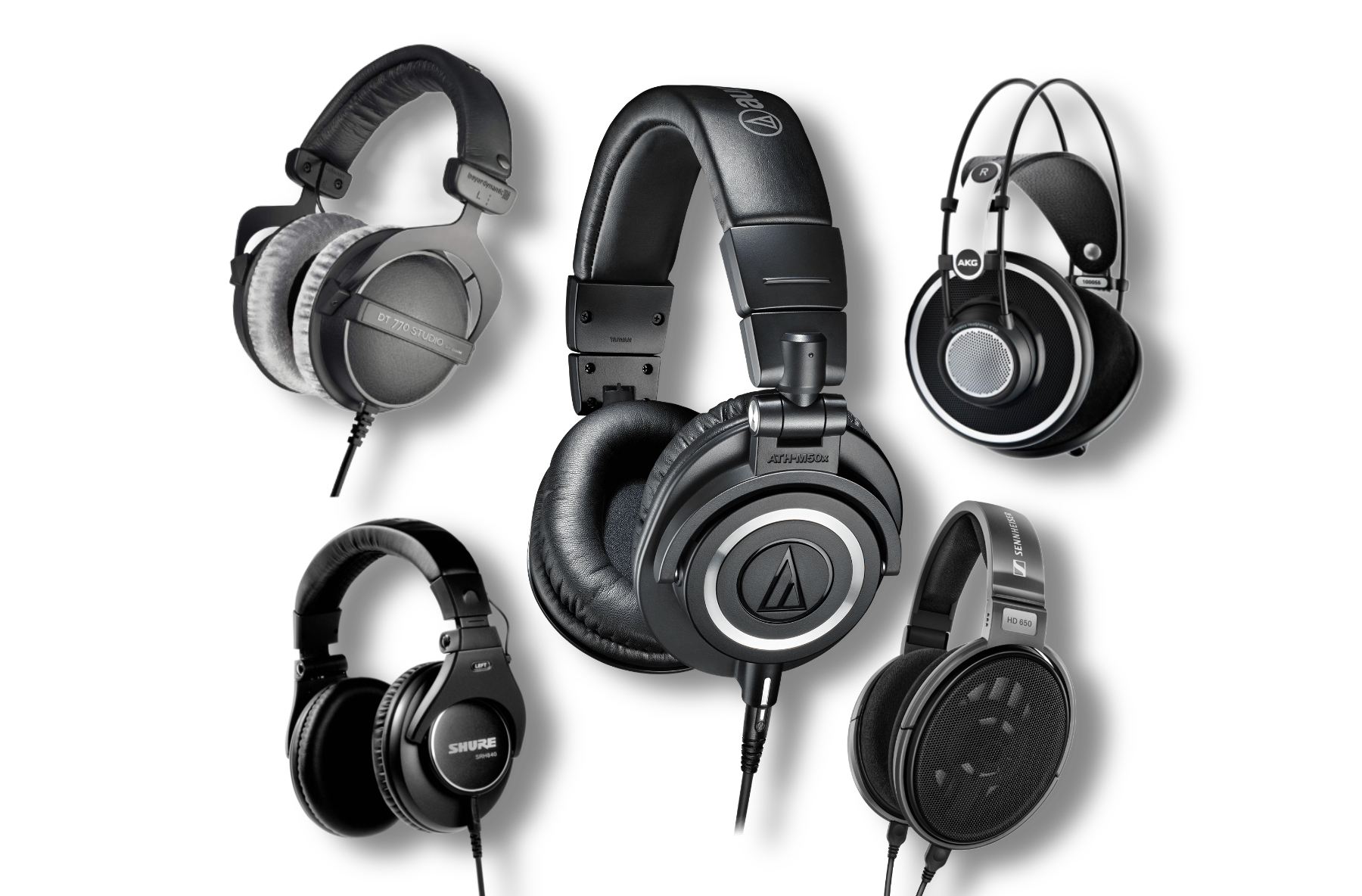 Professional headphones 2024 for music production