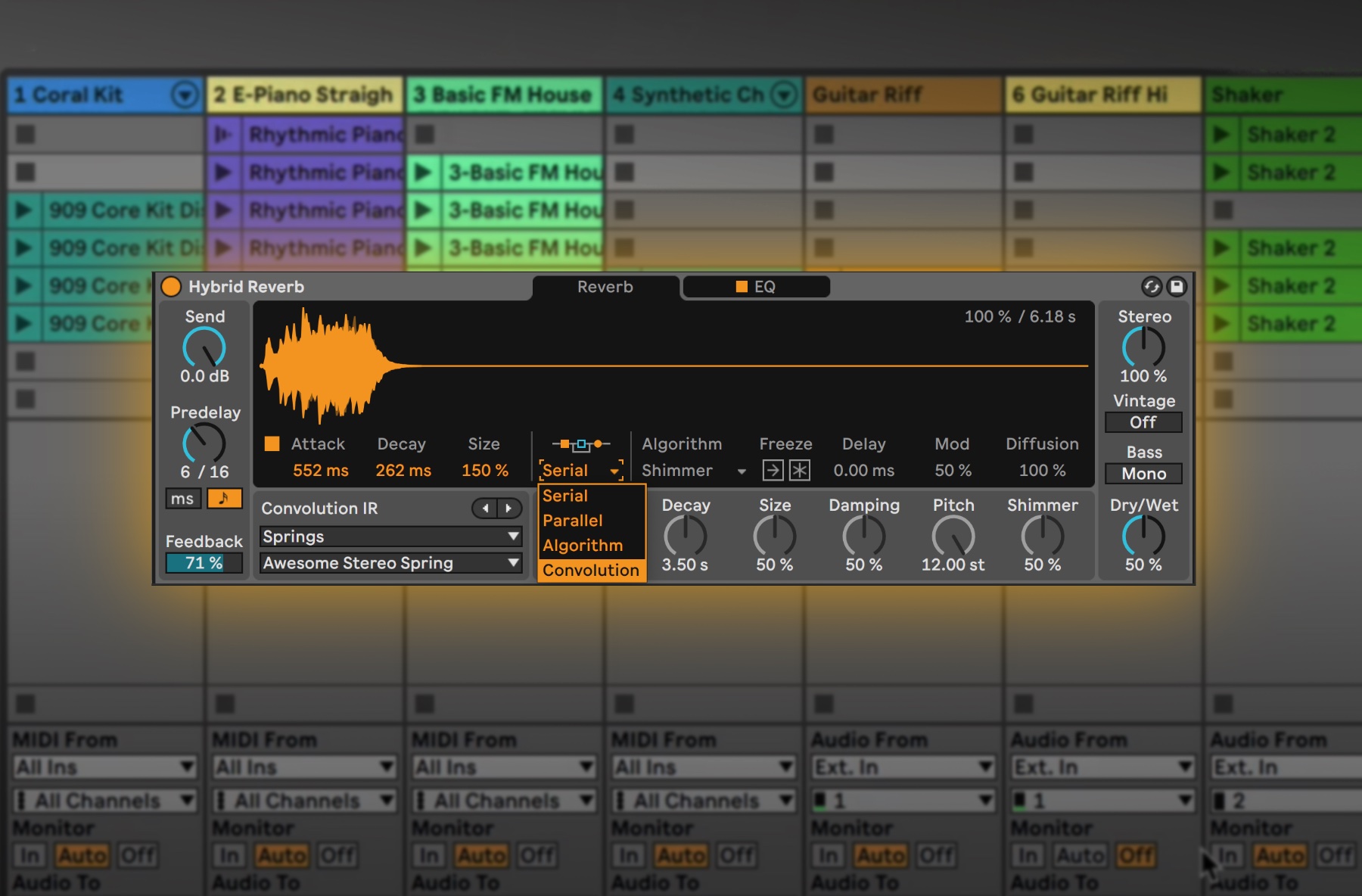 How to Create a Shimmer Reverb in Ableton Live with Chris Martin