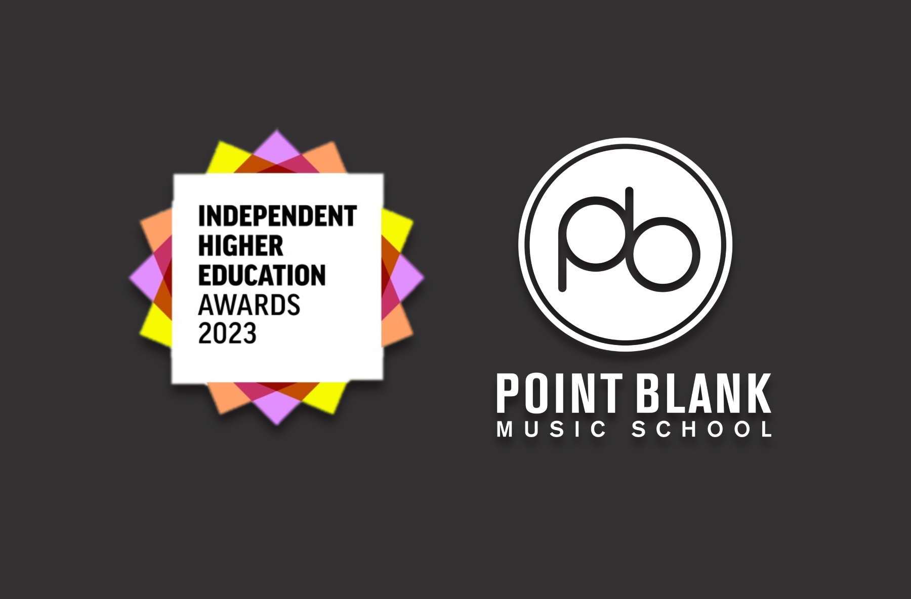 Point Blank Celebrate Double Nomination at the IHE Awards